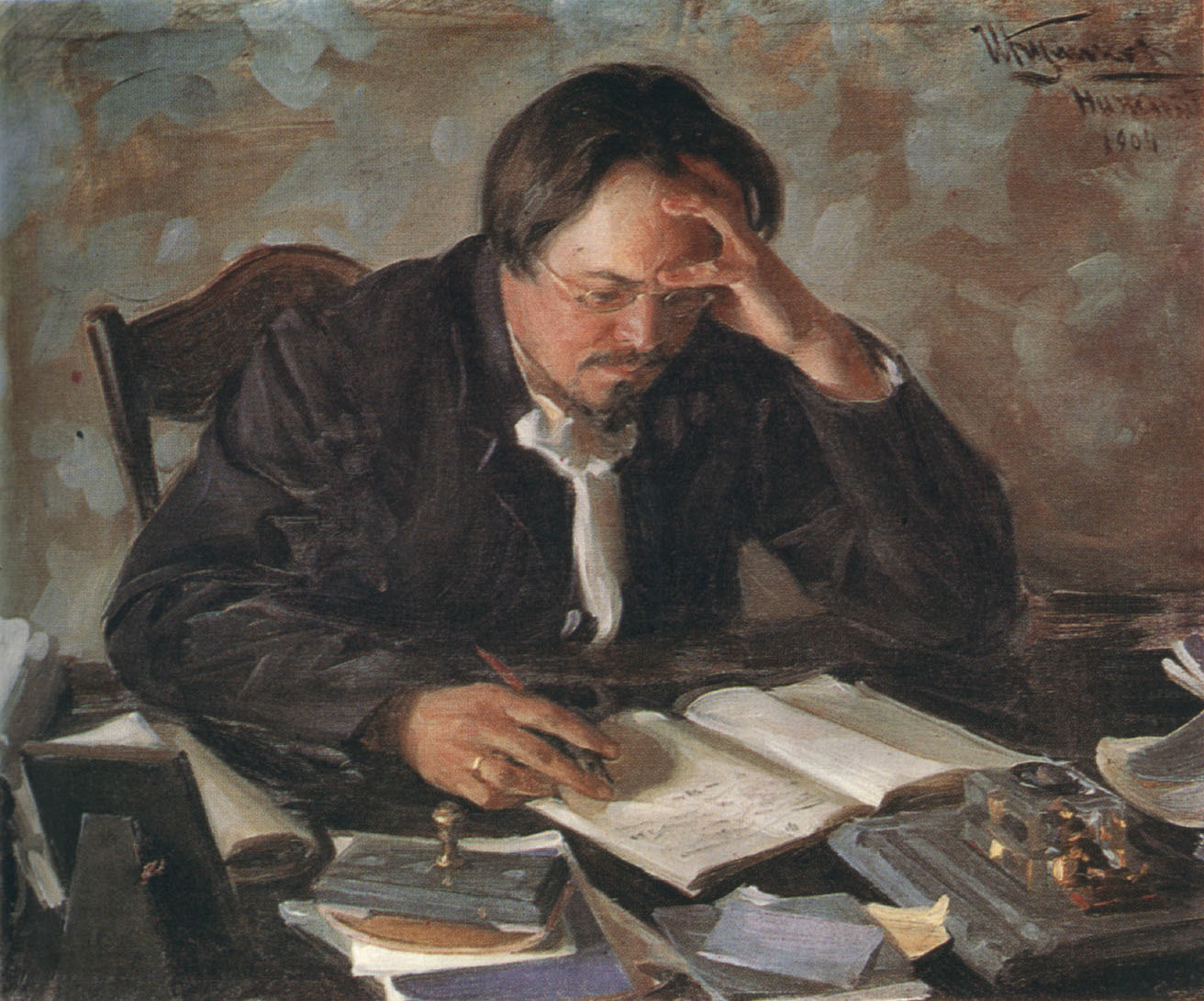Kulikov_Writer_E.N.Chirikov_1904