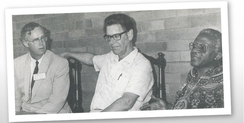 David Bosch e Desmond Tutu